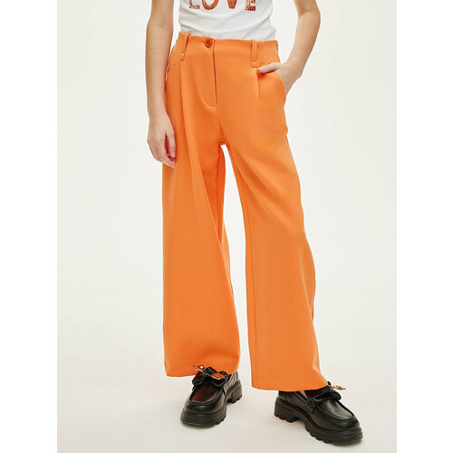 брюки y-clu’ для девочки, оранжевые