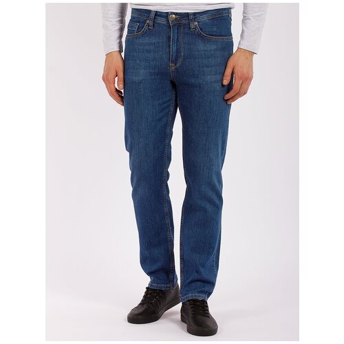 мужские потертые джинсы dairos, синие