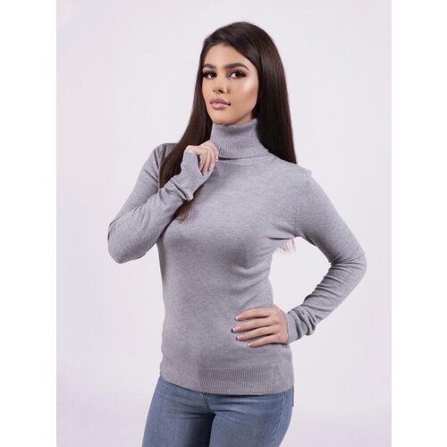 женский свитер удлиненные maggisun, серый