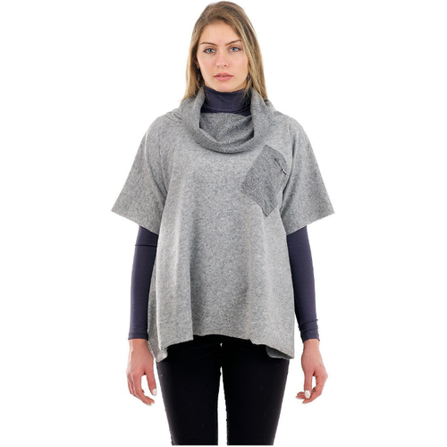 женский свитер удлиненные divali, серый
