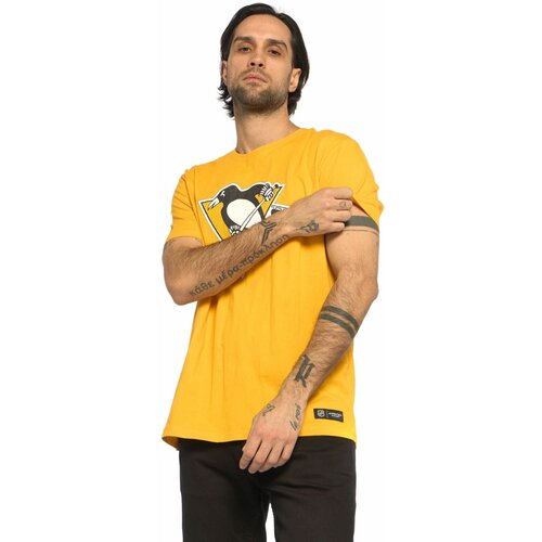 мужская футболка с круглым вырезом atributika & club, желтая
