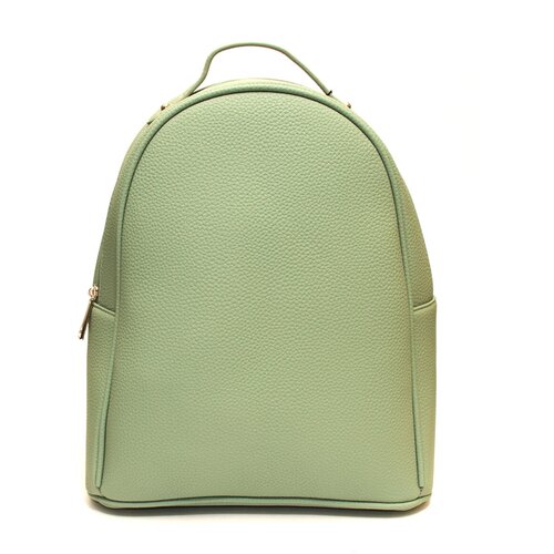 женский кожаные рюкзак baggini, зеленый