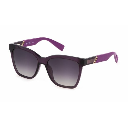 женские солнцезащитные очки furla, фиолетовые