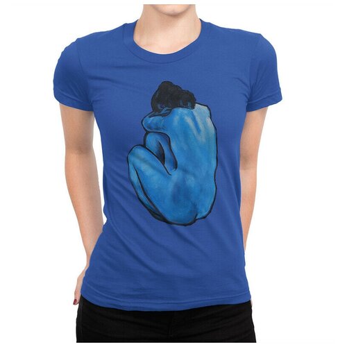 женская футболка dream shirts, синяя