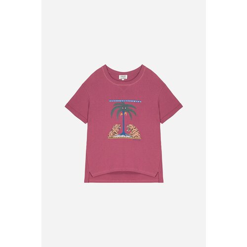 женская футболка chloe stora, розовая