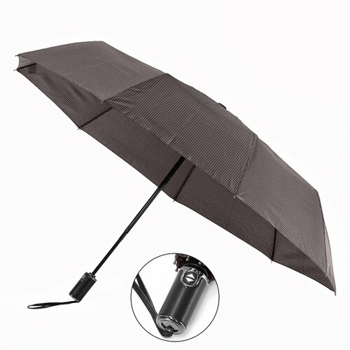 мужской зонт schubert, коричневый