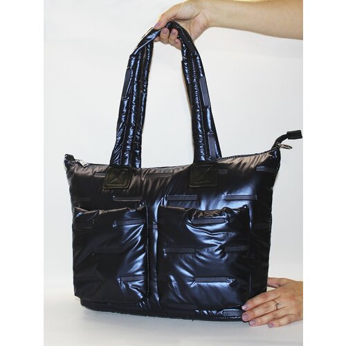 женская сумка-шоперы bagstory, синяя