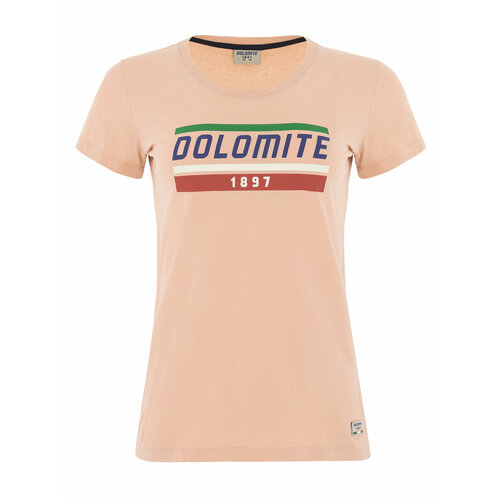 женская футболка dolomite, бежевая
