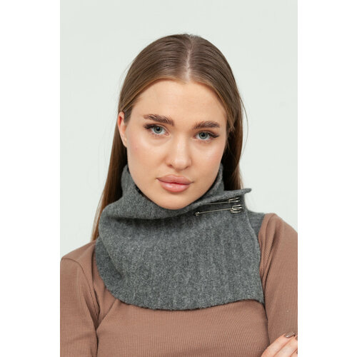 женский шарф шапландия, серый