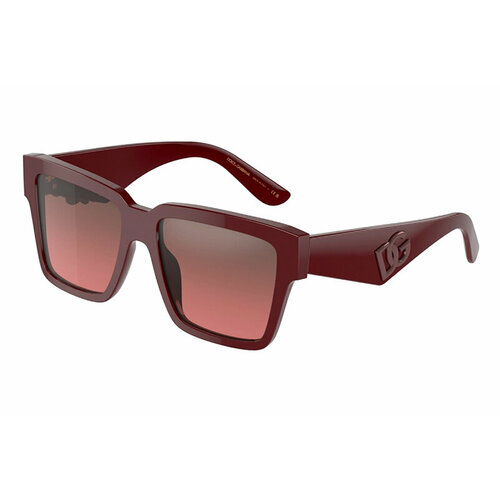 женские солнцезащитные очки dolce & gabbana, красные