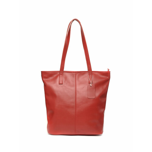 женская сумка-шоперы lucky day, красная