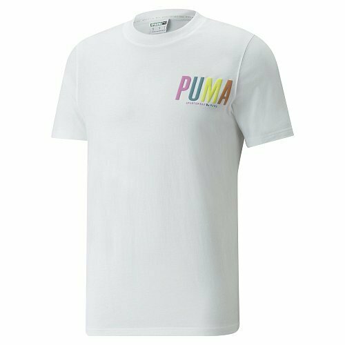 мужская футболка puma, белая
