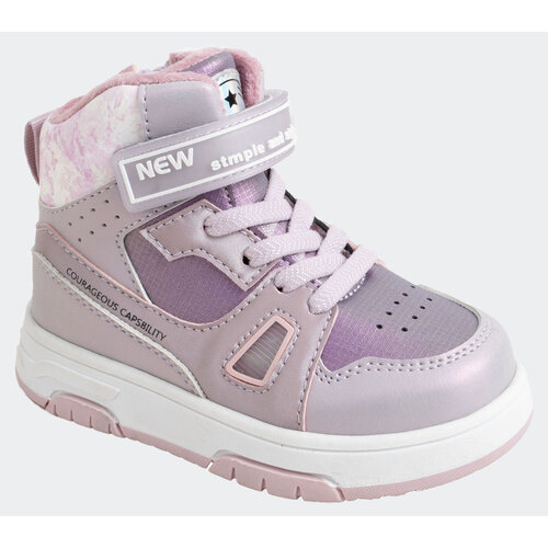 ботинки tom&miki для девочки, фиолетовые