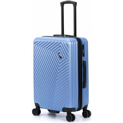 женский чемодан torber, синий