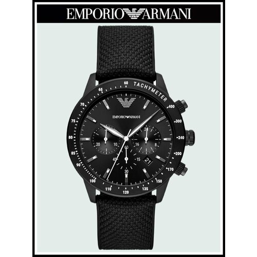 мужские часы emporio armani, черные