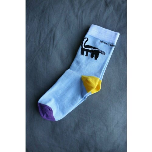мужские носки простые вещи, голубые