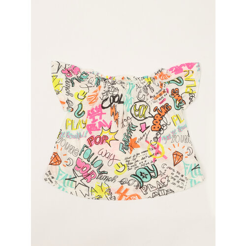 блузка zara для девочки, разноцветная