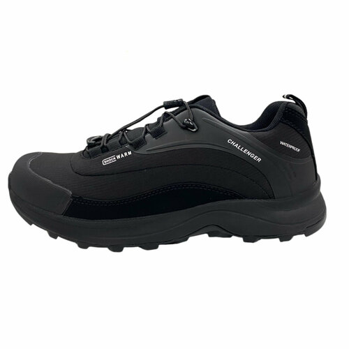 мужские ботинки editex, черные