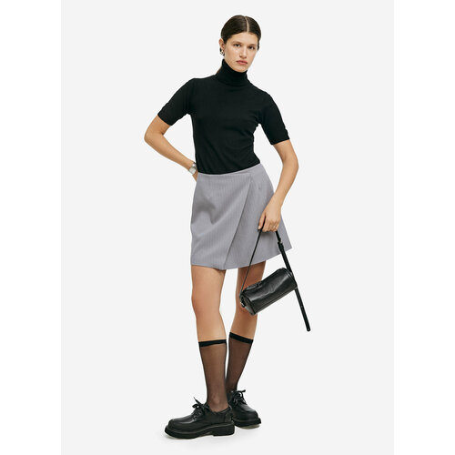 женская юбка мини fable, черная
