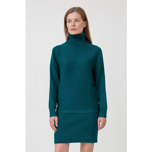 женский свитер удлиненные baon, зеленый
