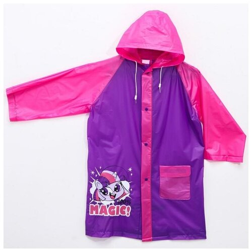 пальто hasbro для девочки, фиолетовое