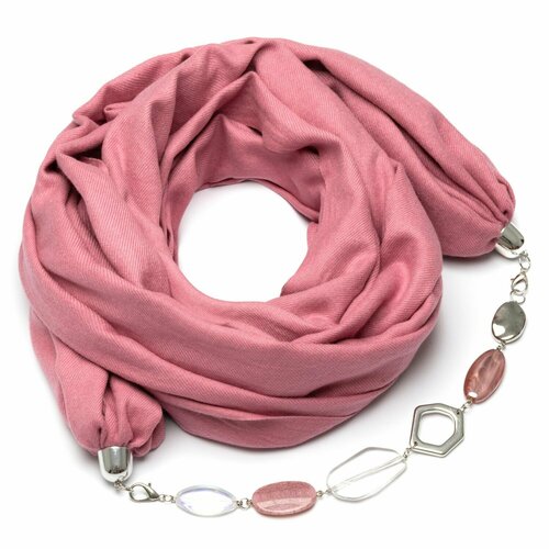 женский шерстяные шарф foxtrot, розовый