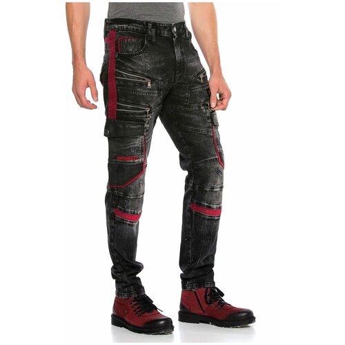 мужские джинсы cipo & baxx, черные