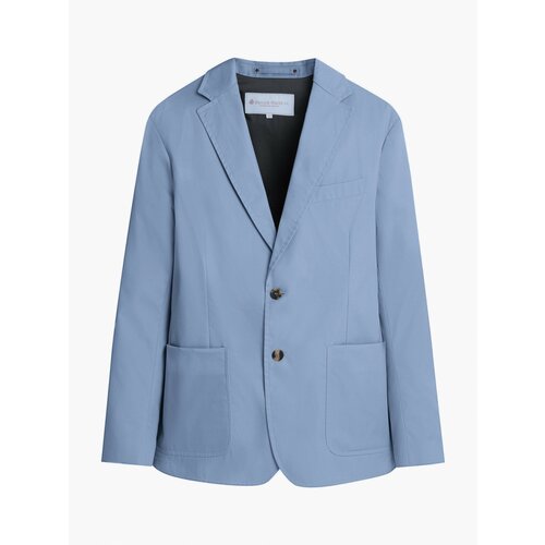 мужской пиджак private white v.c, голубой