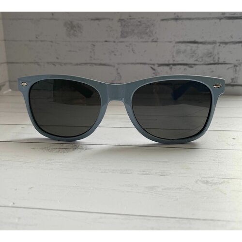 квадратные солнцезащитные очки helburgans для мальчика, голубые