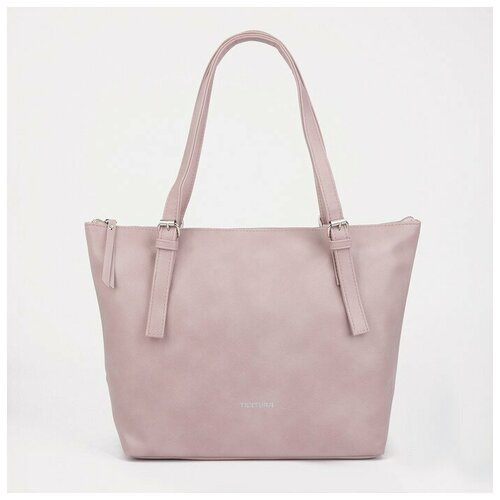 женская сумка-шоперы textura, розовая