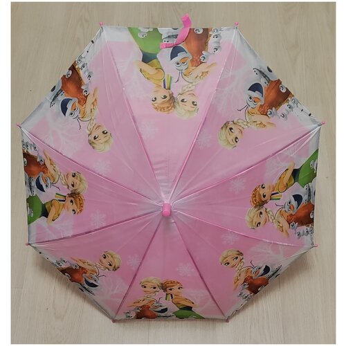 зонт-трости diniya для девочки, красный