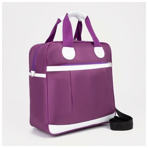 дорожные сумка ---, фиолетовая