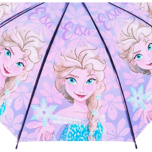 зонт-трости disney для девочки, фиолетовый