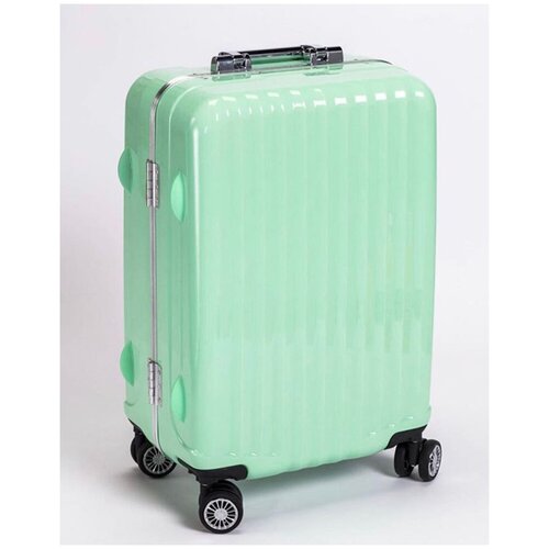 женский чемодан ambassador, зеленый