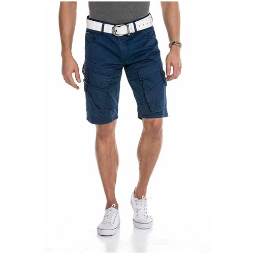 мужские джинсовые шорты cipo & baxx, синие
