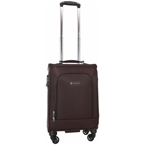 чемодан rion+, коричневый