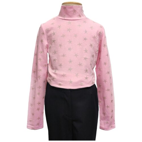 блузка с длинным рукавом инфанта для девочки, розовая