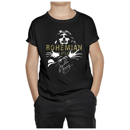 футболка dream shirts для мальчика, черная