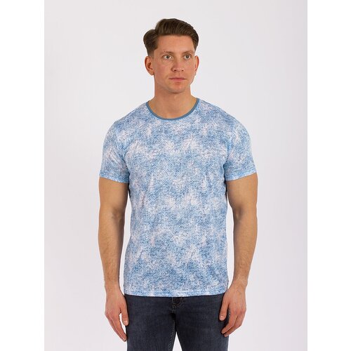 мужская футболка с коротким рукавом jack tornado, синяя