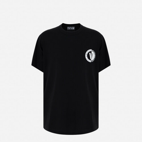мужская футболка versace, черная