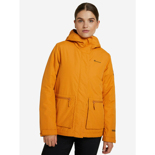 женская спортивные куртка outventure, оранжевая