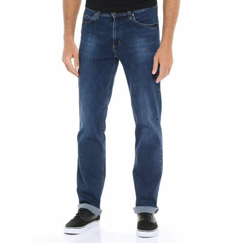 мужские джинсы с высокой посадкой dairos, синие
