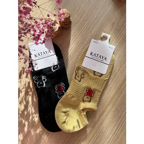 женские носки kataya, черные