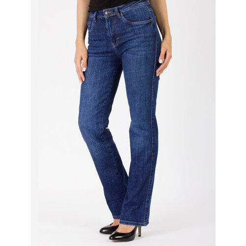женские джинсы с высокой посадкой dairos, синие
