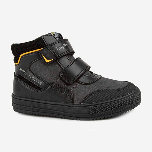 ботинки kapika для мальчика, черные