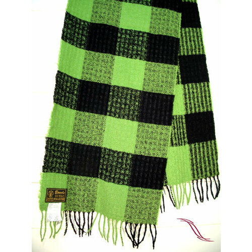 шерстяные шарф passigatti, зеленый