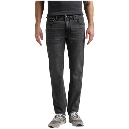 мужские прямые джинсы lee, серые