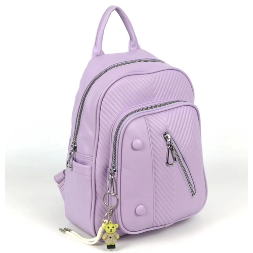 женская кожаные сумка fuzi house, фиолетовая