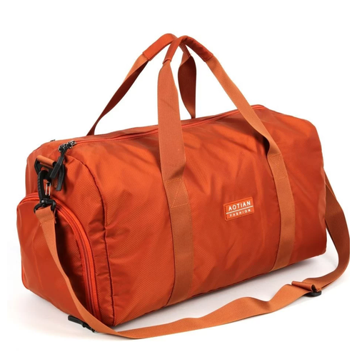 женская дорожные сумка fuzi house, оранжевая