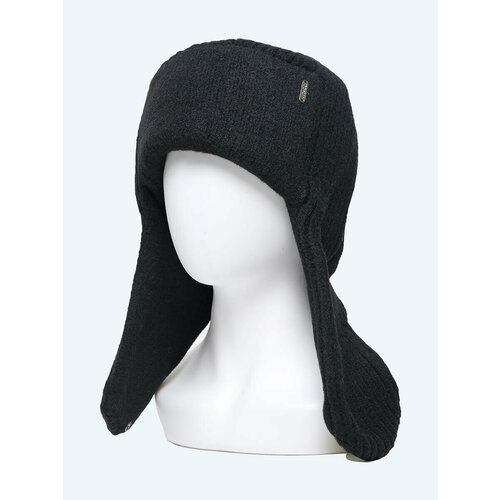 женская шерстяные шапка vitacci, черная